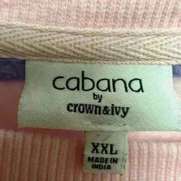 Cabana by Crown and Ivy, super soft long sleeve Sweat Shirt. New With Tags - Picture 5 of 7